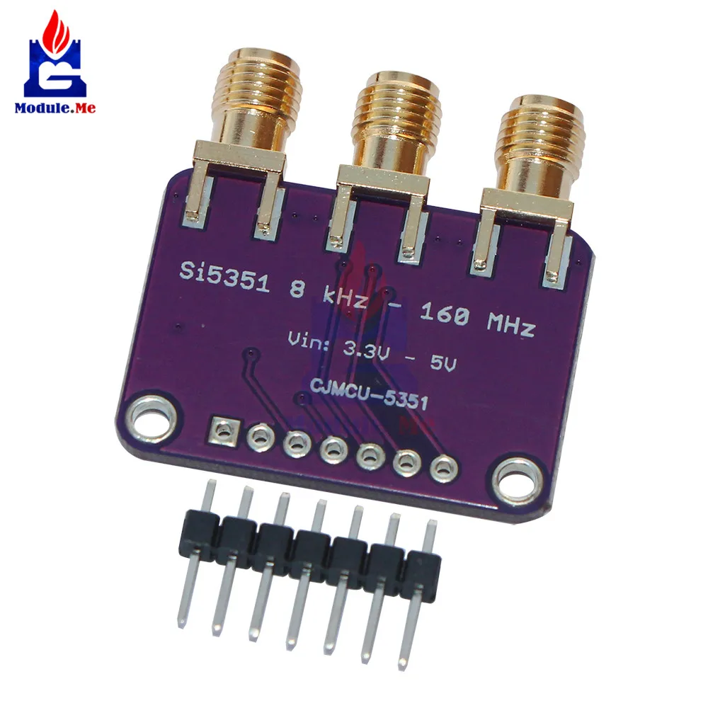 Флуоресцентная плата для генератора флуоресцентная Arduino IDE Si5351A Si5351 I2C 25 мгц 8 кгц