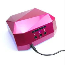 36 Вт УФ светодиодный лампы для ногтей барабан в форме ромба светодиодный светильник НОГТЯ леча для UV Гель Гвозди польский Дизайн ногтей инструмент защита от солнца светодиодный свет