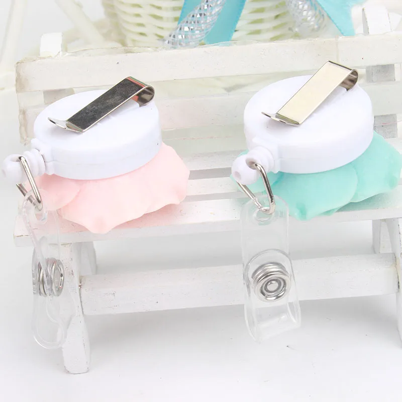 New Resin Rose Flower Nurse Retractable Badge Reel Pull ID Card Badge Holder Belt Clip Hospital School Office K159 New Resin Rose Flower Nurse Retractable Badge Reel Pull ID Card Badge Holder Belt Clip Hospital School Office K159