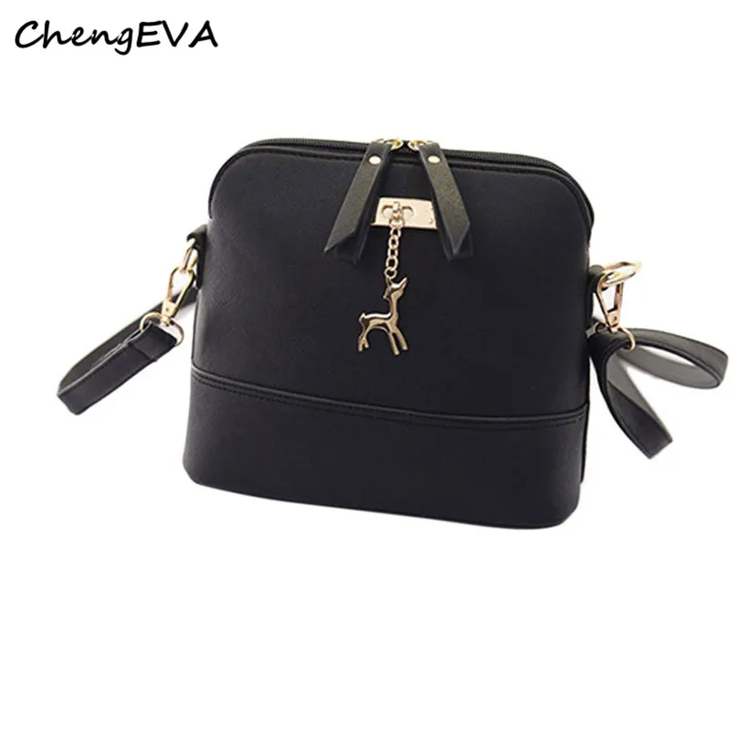 

1PC Hot Sale Attractive Elegant New Women Messenger Bags Vintage Small Shell Leather Handbag Casual Bag wholesale m