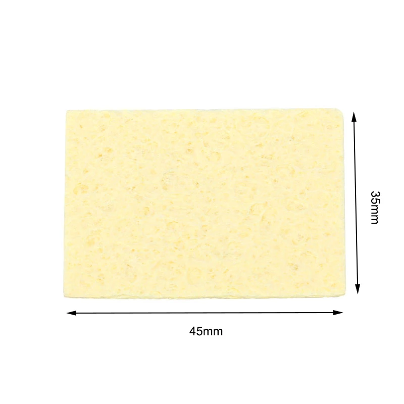 Горячая распродажа 10 шт. термостойкие припоя толстые губки для пайки сварочные аксессуары паяльник для очистки - Цвет: 35mmx45mm