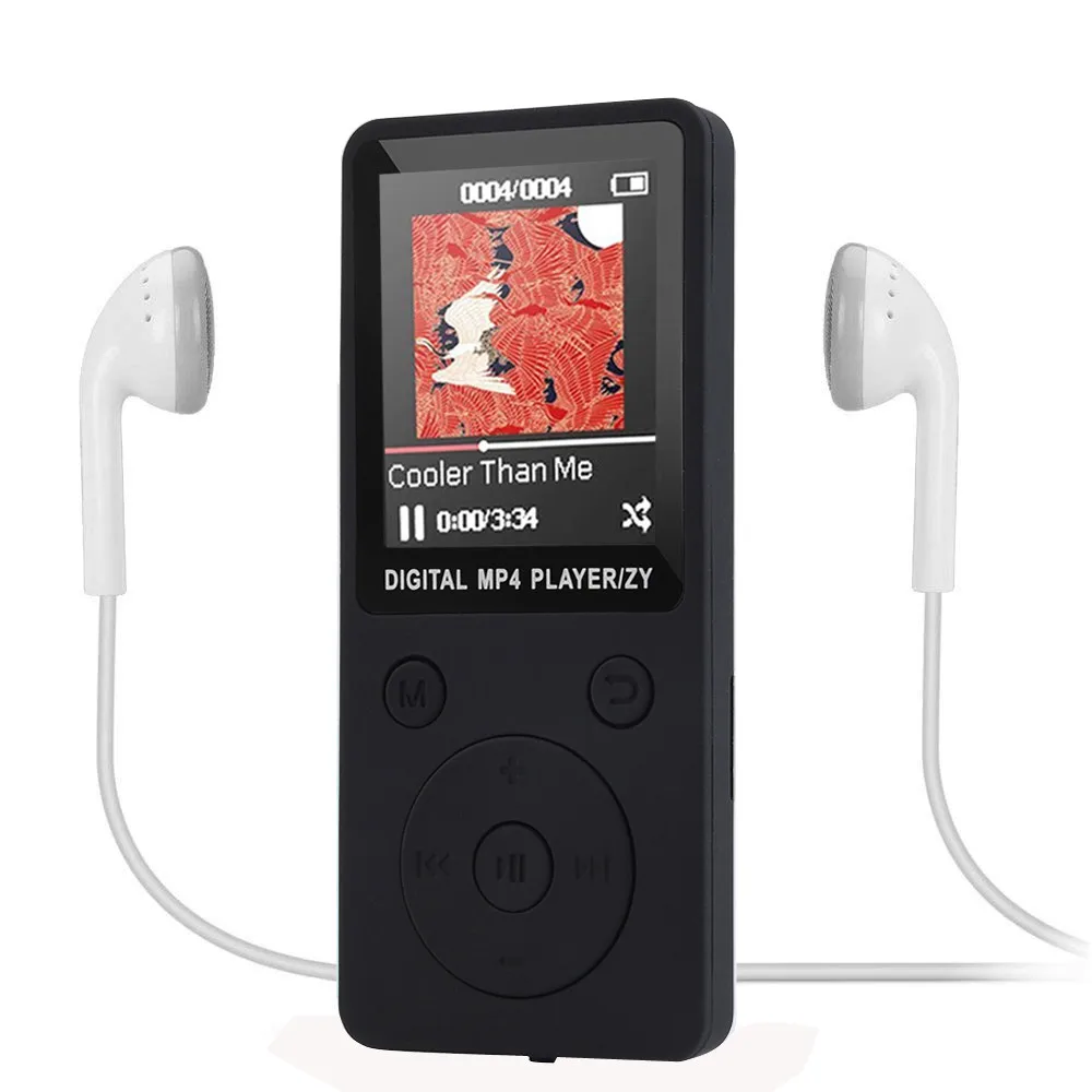 ЖК экран 6 й клип Mp4 плеер FM Радио Видео игры кино Поддержка Micro SD TF Walkman музыкальный