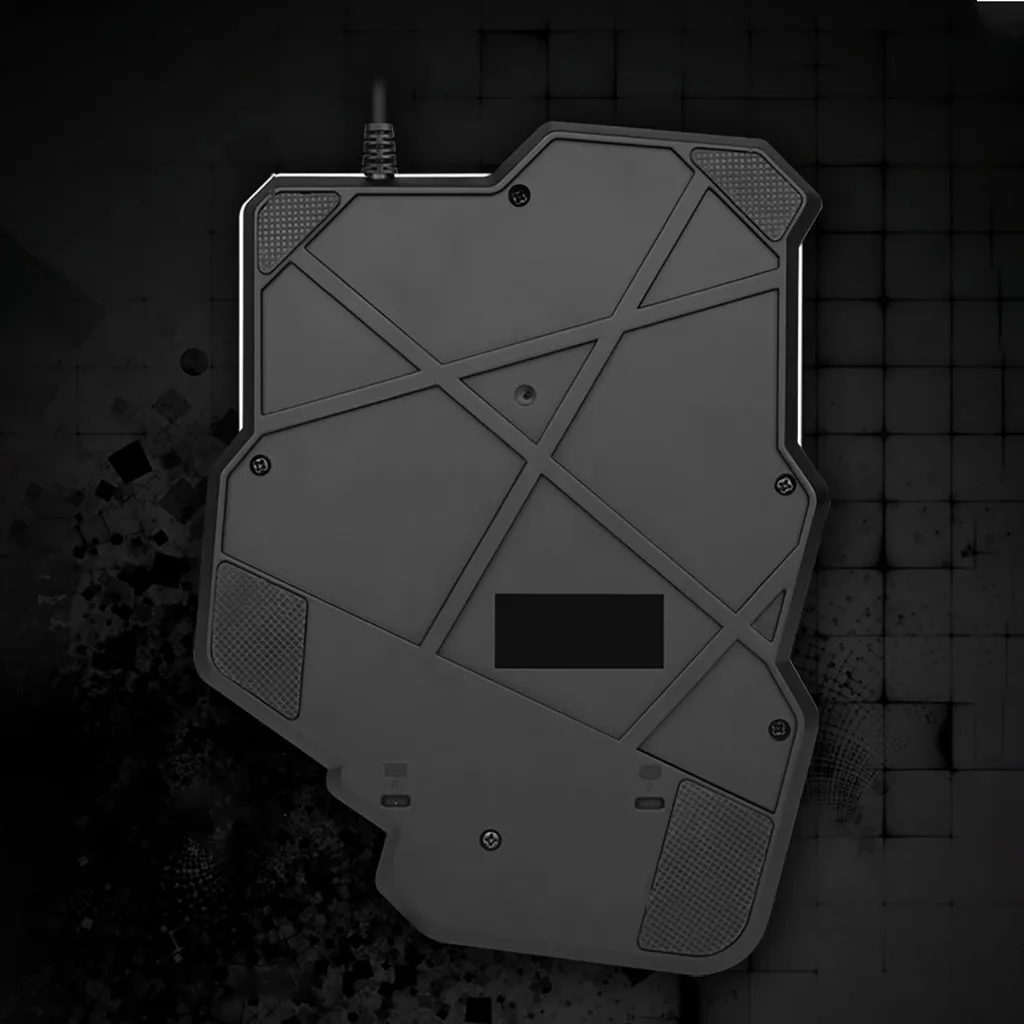G92 Проводная игровая клавиатура с RGB подсветкой 35 клавиш эргономичная портативная игровая клавиатура с одной рукой USB 2,0