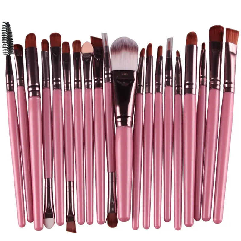 

20PCS/Set Makeup Brushes Tool Set Cosmetic Podwer Eye Shadow Foundation Blush Blending Beauty Make Up Brush Maquiagem