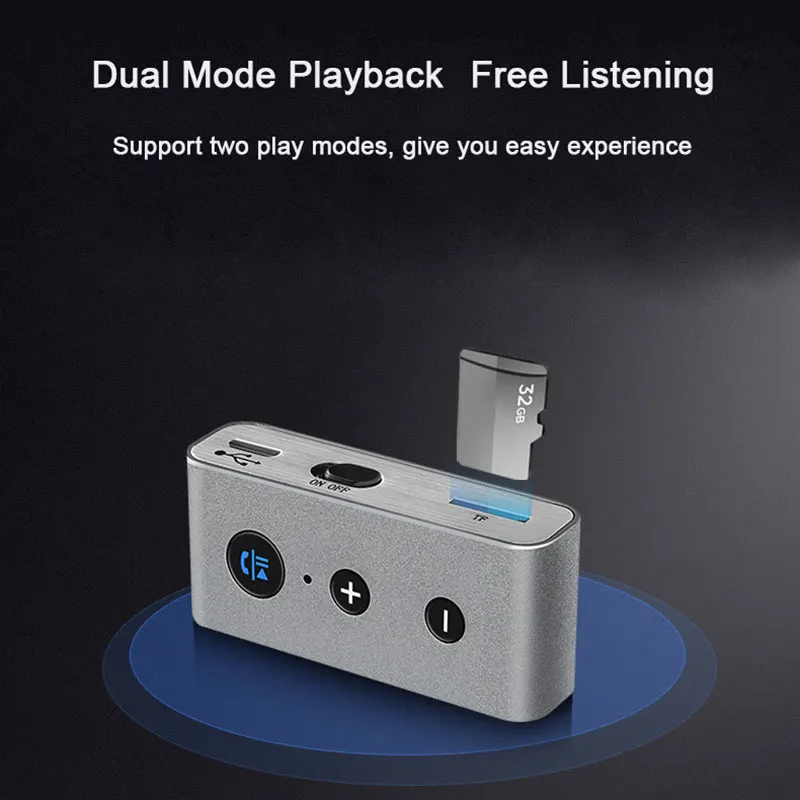Leegoal мм 3 5 Aux Автомобильный Bluetooth 4 2 приемник динамик музыка беспроводной аудио