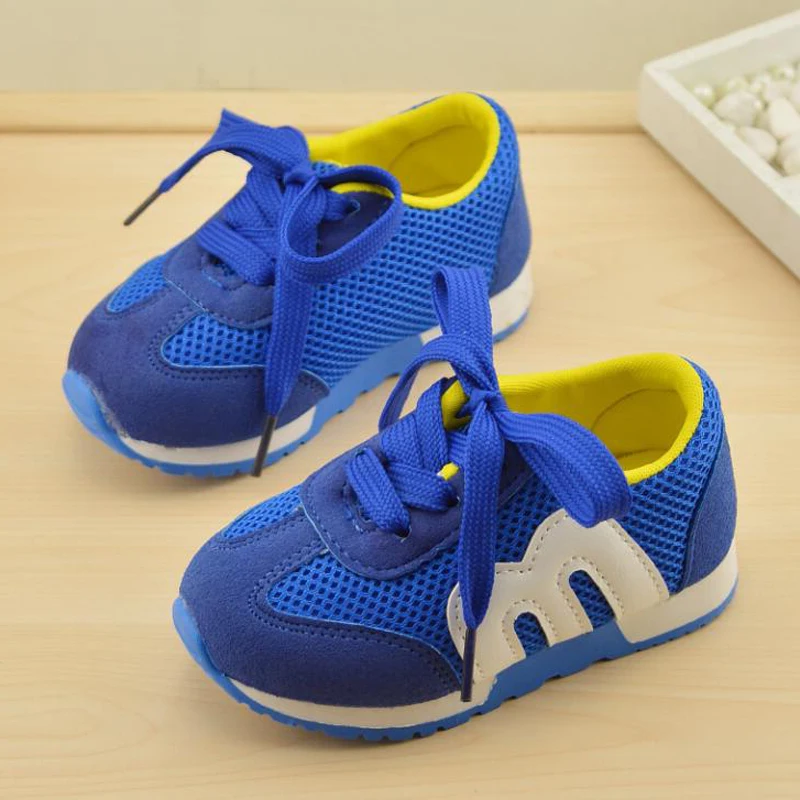 

New children shoes girls boys sport shoes Antislip soft bottom kids sneaker comfortable breathable mesh shoes (baby/little kid)