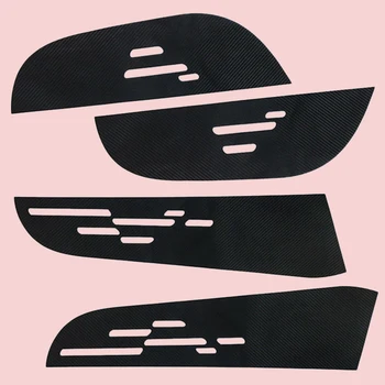 

4pcs Vinyl Car Front & Rear Doors Protection Anti-Kick Pad Mat Sticker Fit For Toyota RAV4 2014 2015 2016