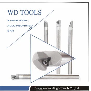 Buy Solid Carbide E20S STWCR16 60 Degrees Extermal Turning Tool Factory Outlets, For Tcgt16T3 Insert The Lathe,boring Bar Cnc