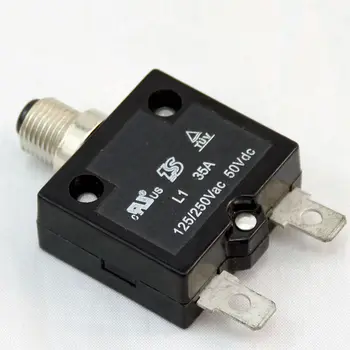 

35A circuit breaker power wheelchair parts mobility scooter circuit breaker reset switch 1pcs