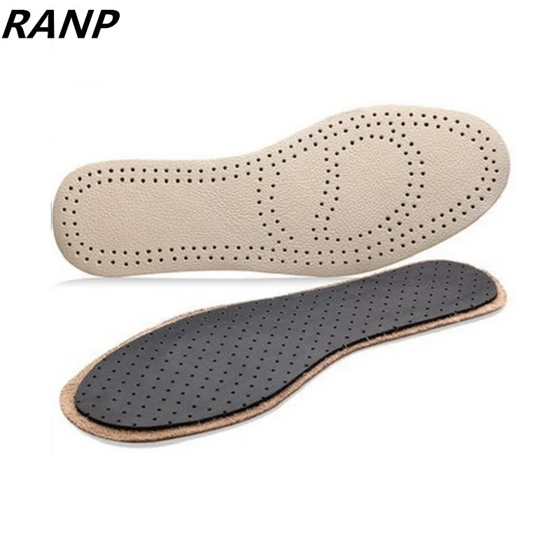 

High Quality Leather Insole Flat Foot Care Orthotic Arch Support Air Cushion Shoe Pad Orthopedic Silicone Shock Absorption Soles