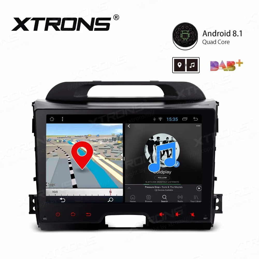 Discount 9" Android 8.1 Oreo OS Car Multimedia Navigation GPS Radio for Kia Sportage 2010 2011 2012 2013 2014 2015 2016 (Series 3) 1