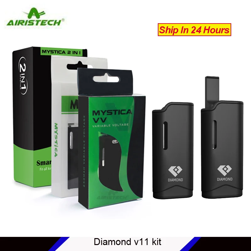 Оригинальный Испаритель Airistech Diamond V11 электронная сигарета airis cbd 1 0 Ом 650 мА · ч