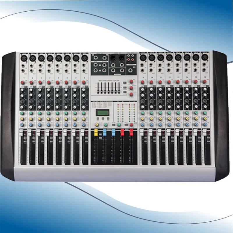 New Professional Audio DJ Mixer 16 Channels Mixing Console Mezcladora De DJ HX1602