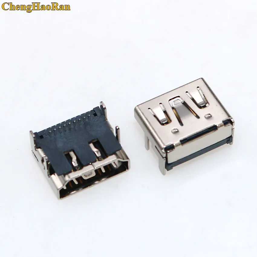 ChengHaoRan 1 шт. HDMI разъем интерфейс 90 градусов два ряда pin 19 PIN Порт Ремонт Замена |
