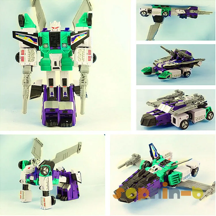 

6 Modes Robot Hot G1 Transformed Titans Return Six Shot Figure Boy Toys Gift !!