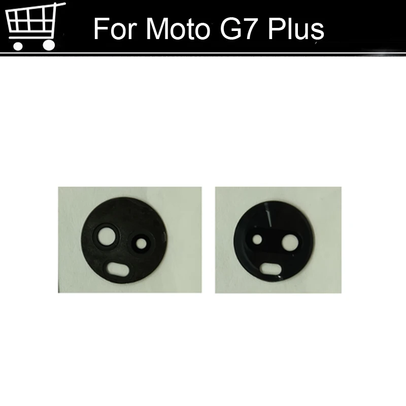 Оригинал для Moto G7 Plus задняя камера стеклянная линза XT1965-6 запасные части G7Plus |