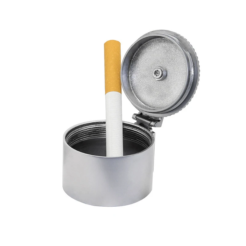 New Fashion Portable Cylinder Ashtray Outdoor Creative Ashtray Environmental Cigarette Lighter
