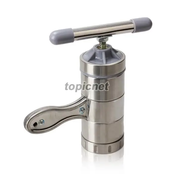  Kitchen Pasta Noodle Press Machine Vegetable Fruit Juicer Stainless Steel 