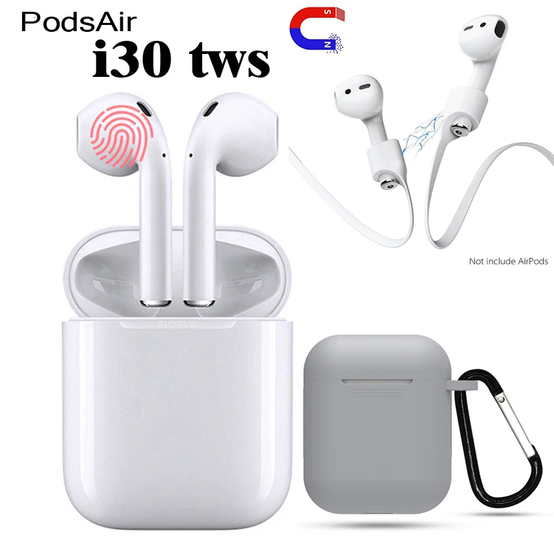 

PodsAir I30 tws wireless Bluetooth Bluetooth 5.0 touch headset mic pk i10 tws vape battery pods