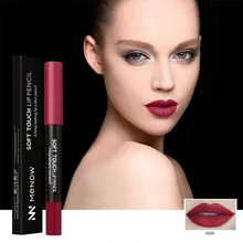 Бренд Губная помада menow 1 шт. Для женщин девушки Водонепроницаемый Solf поцелуй доказательство Губная помада длительный Pro Макияж Блеск для губ хорошее подарок довольно