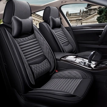 

Front+Rear Car Seat Cover for vw jetta 6 mk6 mk5 passat b3 b5 b5.5 b6 b7 b8 cc of 2018 2017 2016 2015