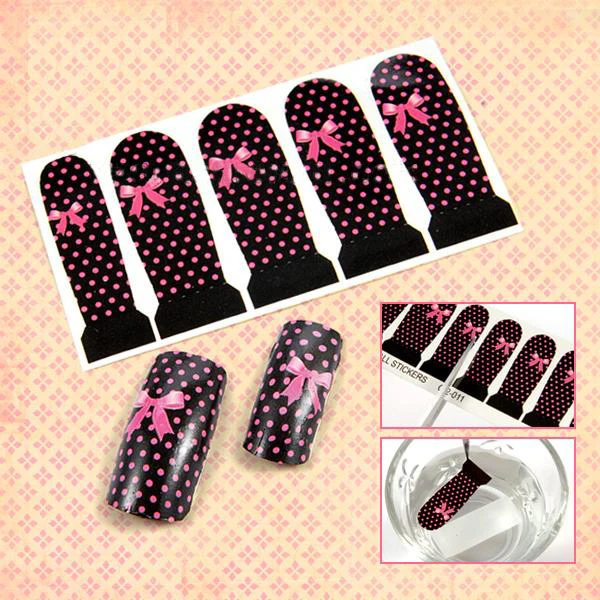 Nail Art Beauty стикер Adesivo De Unha водные переводные наклейки для ногтей Joyeria DIY маникюрные