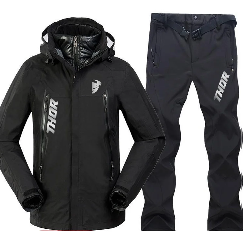

Motorcycle Jacket Thermal Cycling Jacket Riding Jacket Windproof Motorcycle Autumn Winter Waterproof Moto Reflective Clothing