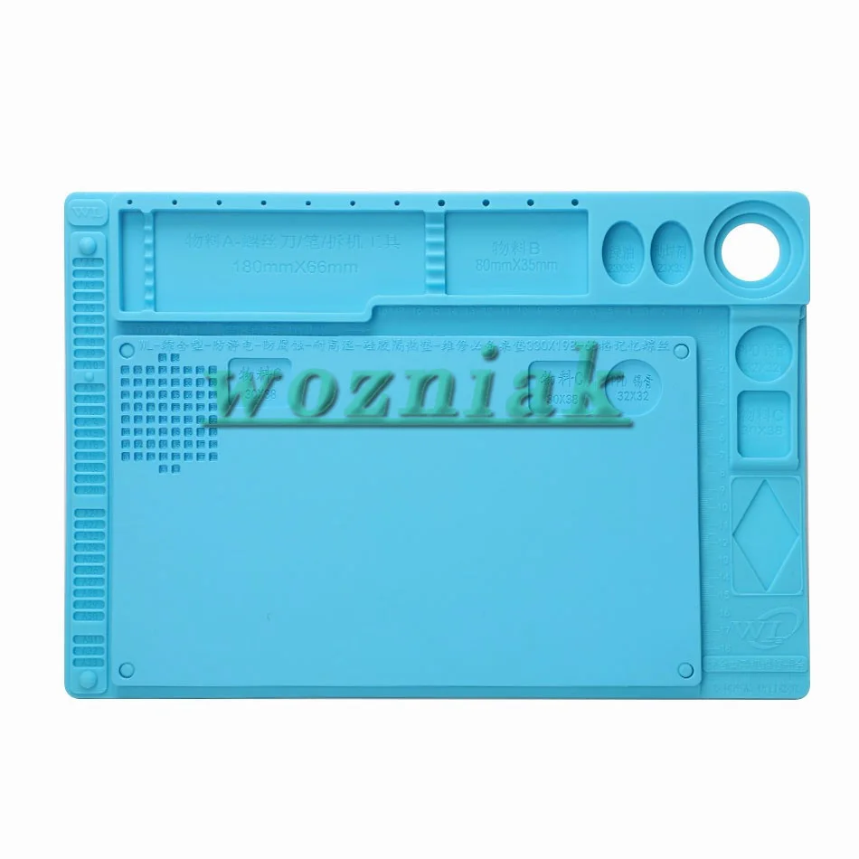 

2 in 1 WL Multi-function Silicone Mat Table Pad Maintenance Platform BGA Soldering Repair Work Station