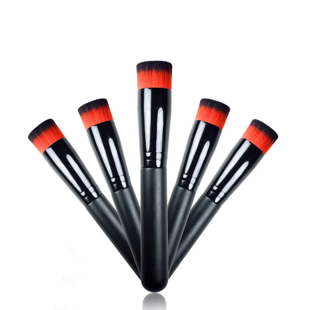 2017 New Makeup Brushes Powder Concealer Blush Groove Flat Head Liquid