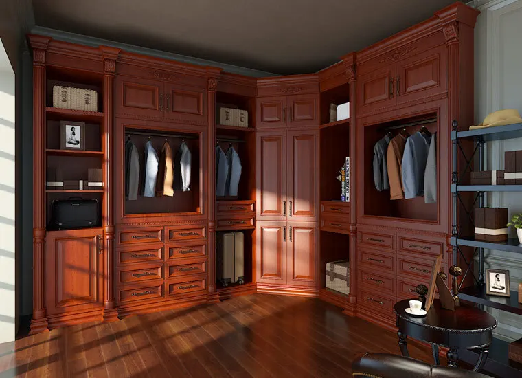 Guangzhou New Design Modern MDF Bedroom Wardrobe Designs
