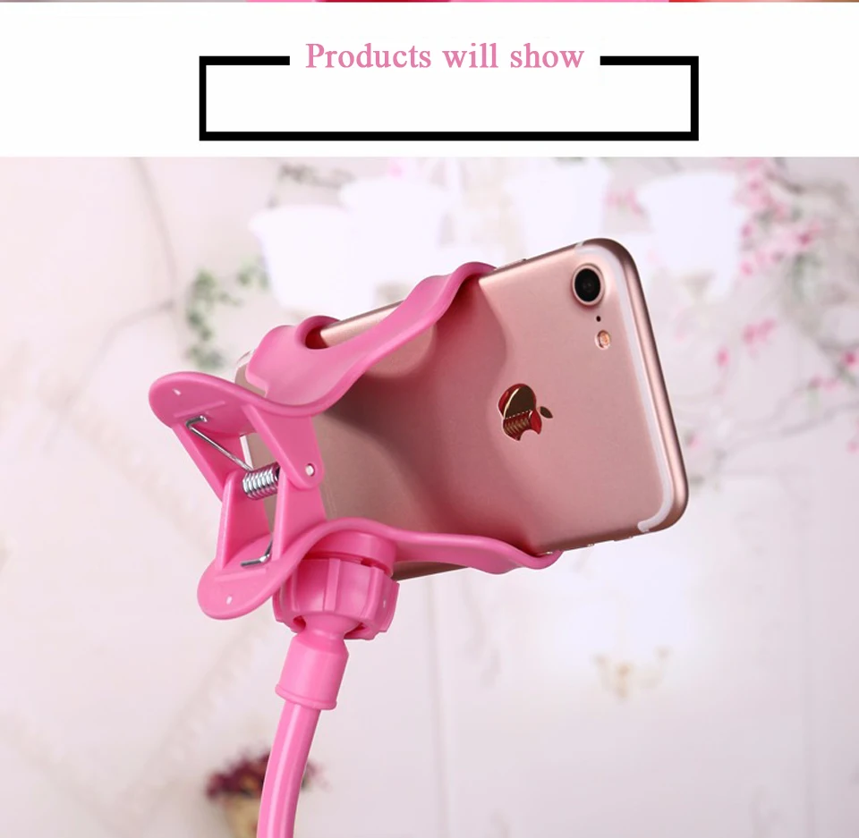 Returnda Phone stand lazy mobile phone flexible bracket universal Car Phone Holder 360 rotating vehicle bracket vertical desk (2)