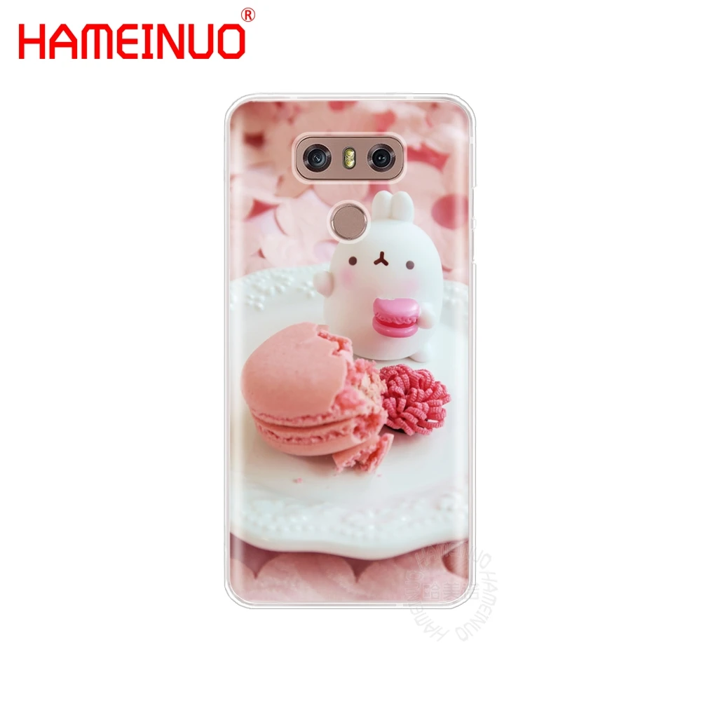 HAMEINUO чехол для телефона с изображением еды печенья Макарон Для LG Q6 G6 MINI G5 K10 K4 M250N