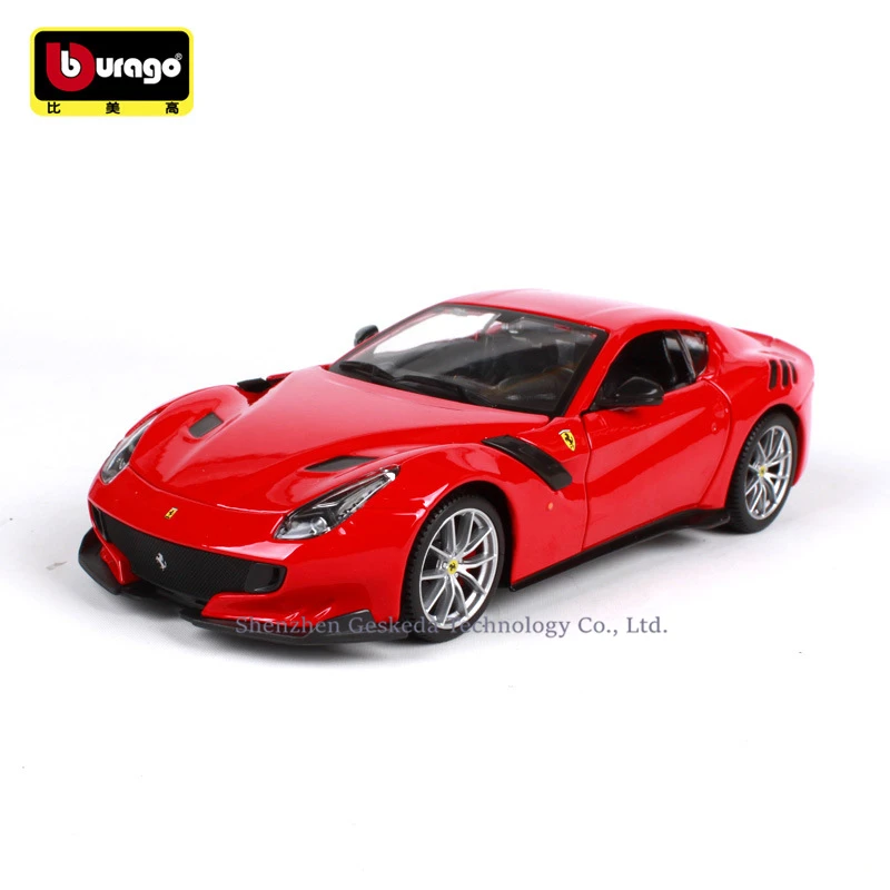 

Bburago 1:24 Ferrari F12TDF collection manufacturer authorized simulation alloy car model crafts decoration collection toy tools