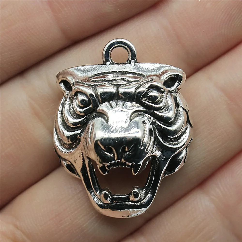 Aliexpress.com : Buy WYSIWYG 3pcs 31x24x10mm Pendant Tiger Animal Tiger ...