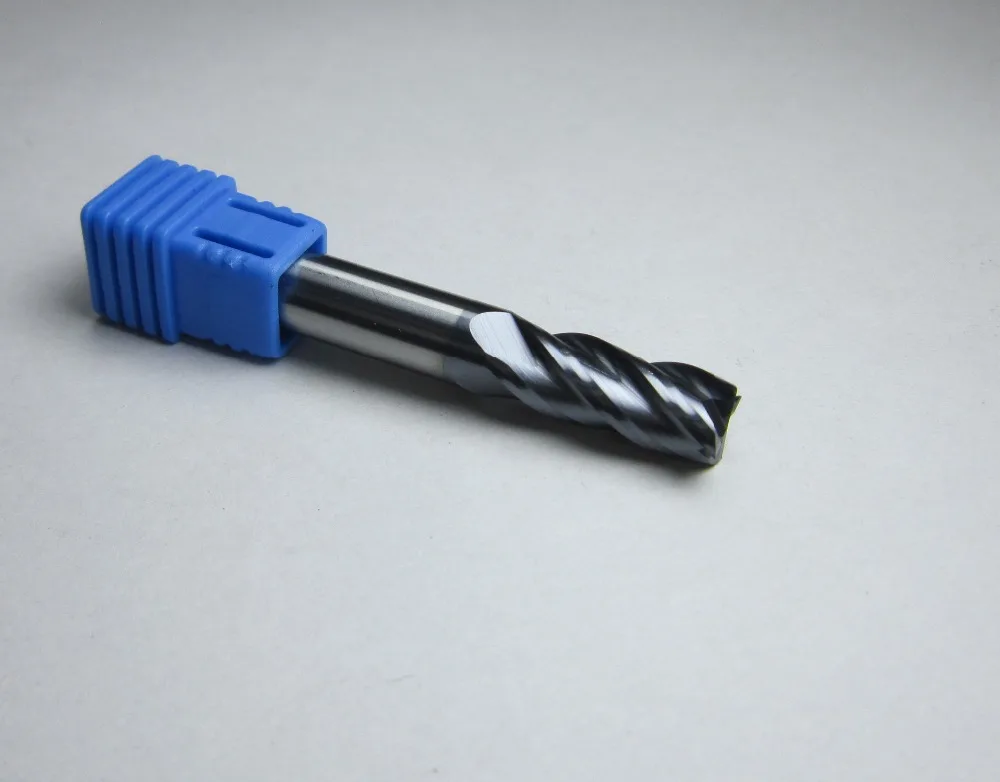 

diameter 8mm HRC45 four 4 flutes tungsten carbide end mills milling cutter CNC machine cutting tools for general steel L=60mm