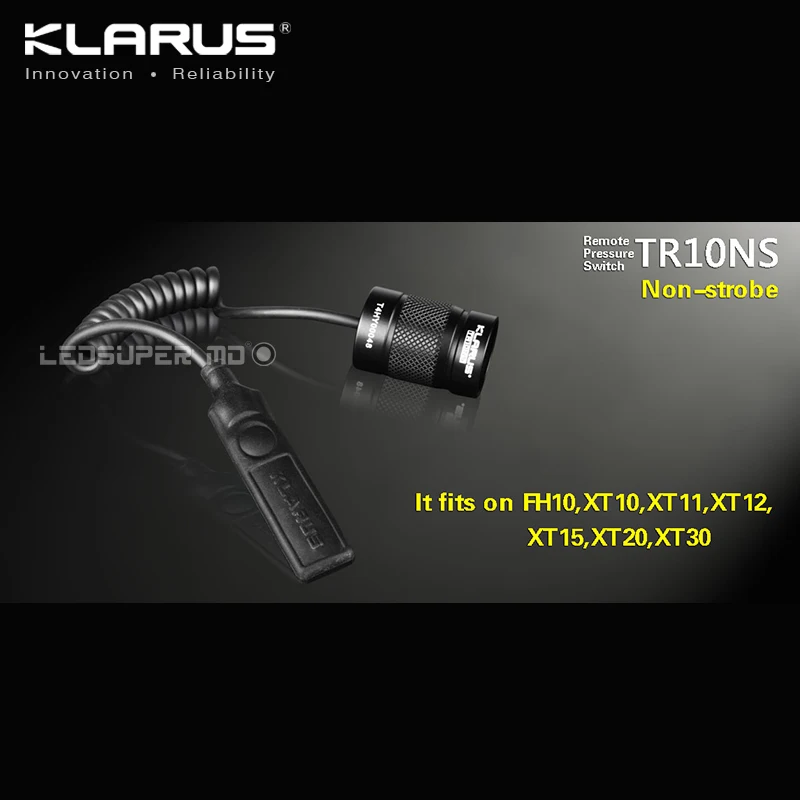 Flashlights Accessory KLARUS TR10NS Remote Pressure Switch