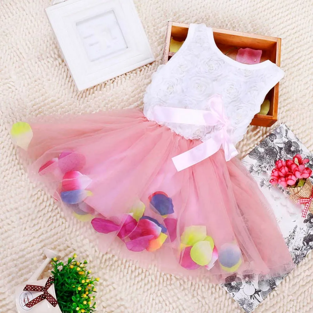 Летнее платье с цветочным рисунком для маленьких девочек; платья для дня рождения с бабочками для маленьких девочек; детское нарядное бальное платье принцессы; одежда для свадьбы