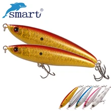 SMART Pencil Bait 140mm 68.8g Sinking Arduous Fishing Lure VMC Hook Isca Synthetic Para Pesca Fishing Wobblers Leurre Souple Peche