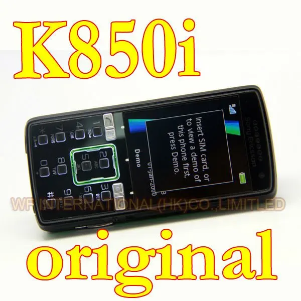 Восстановленный Оригинальный мобильный телефон Sony Ericsson K850 K850i 3G разблокирован