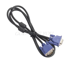 Accessories VGA Cables 1.5/3/5/10m VGA 15 Pin Male To Male Extension Cable For PC Laptop Projector HDTV