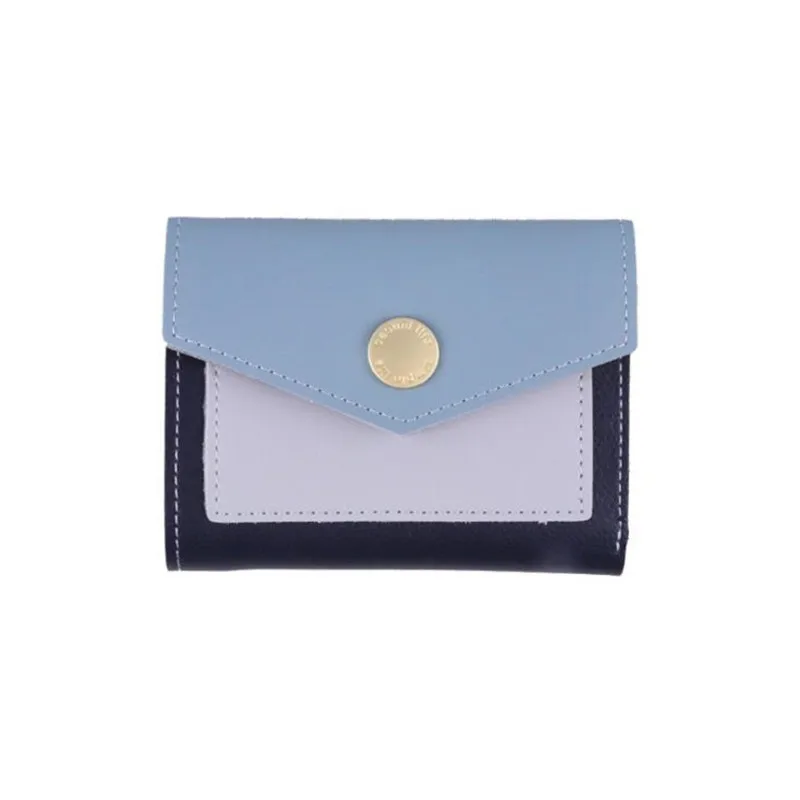 

Wallet Women Simple And Stylish Short Wallet Credit Card Holder Zipper Purse High Quality PU Money Bag Portefeuille Femme