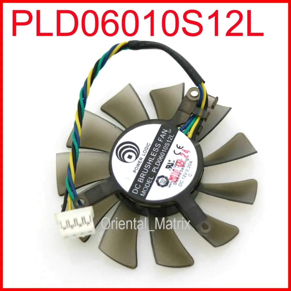 PLD06010S12L 12 В 0.20A 55 мм 32*39*43 мм для NVIDIA графика/Видеокарта кулер вентилятор охлаждения 4Pin