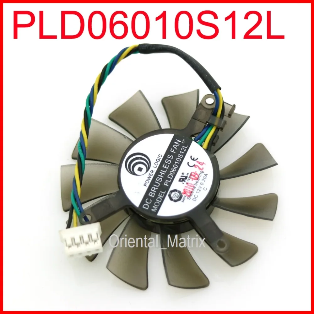 Бесплатная доставка кулер PLD06010S12L 12 В 0 20a 55 мм 32*39*43 для NVIDIA Graphics/видеокарты
