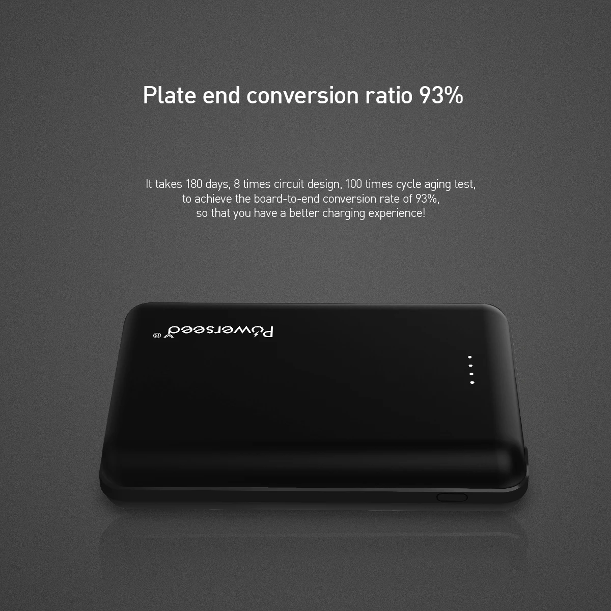 Powerseed Mini Power Bank PD QC3.0 10000mAh Portable Dual USB External Battery Powerbank Quick Charger for iPhone X for Xiaomi