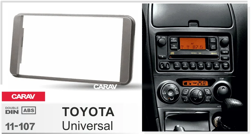 CARAV 11-780 Car Radio Installation Trim Fascia Panel