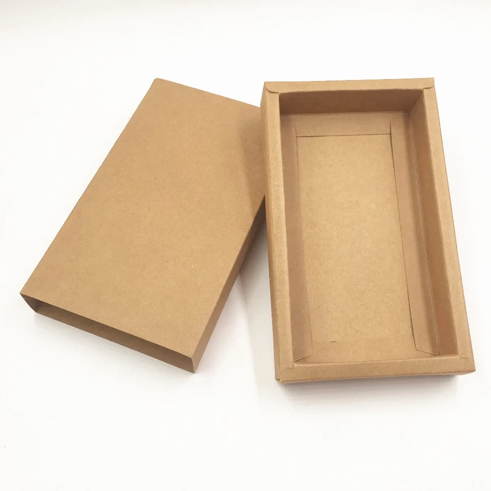 50 шт крафт бумажный ящик коробка ожерелье с бусинами-кубиками серьги упаковка подарочная коробка ювелирные изделия изысканная упаковка подарочная коробка
