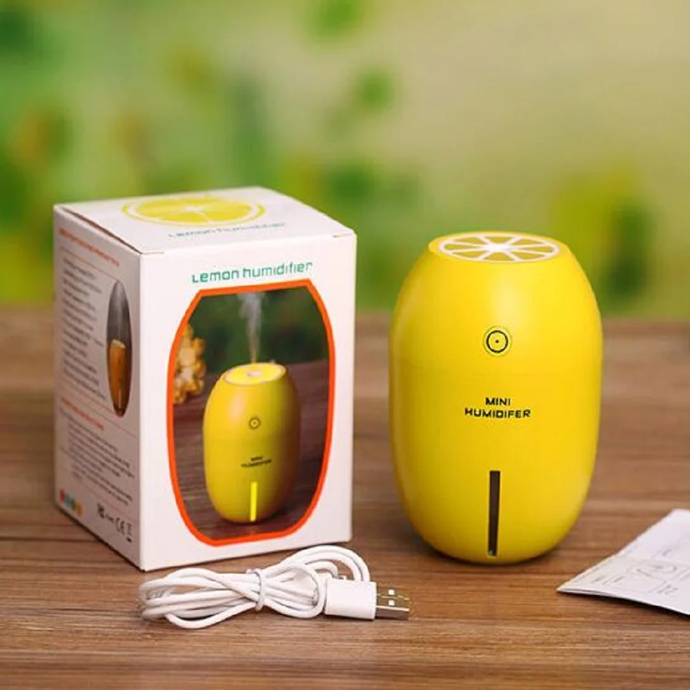 

GRTCO USB 5V 175ML Romantic Mini Portable Ultrasonic Air Humidifier Difuser Mist Maker Fogger With LED Night Light