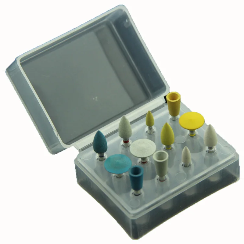 12pcs/lot Dental RA Silicon burs for Zirconia all ceramics Z max