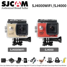 SJCAM SJ4000&SJ4000wifi Action Camera Diving 30M Waterproof Camera 1080P Full HD 170 Degree Mini Helmet Camcorder sj 4000 yi cam