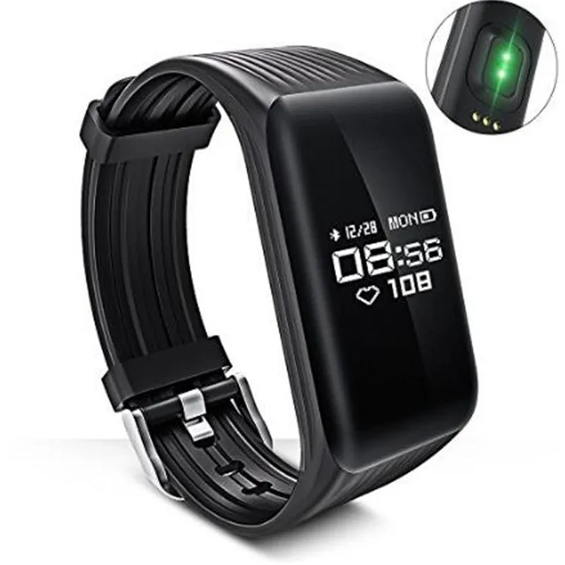 

K1 Bluetooth Smart band Activity Fitness Tracker Sport Bracelet Wristband Pedometer For IOS Xiaomi PK M4 F1 M2 TW64 ID115 B7 M3